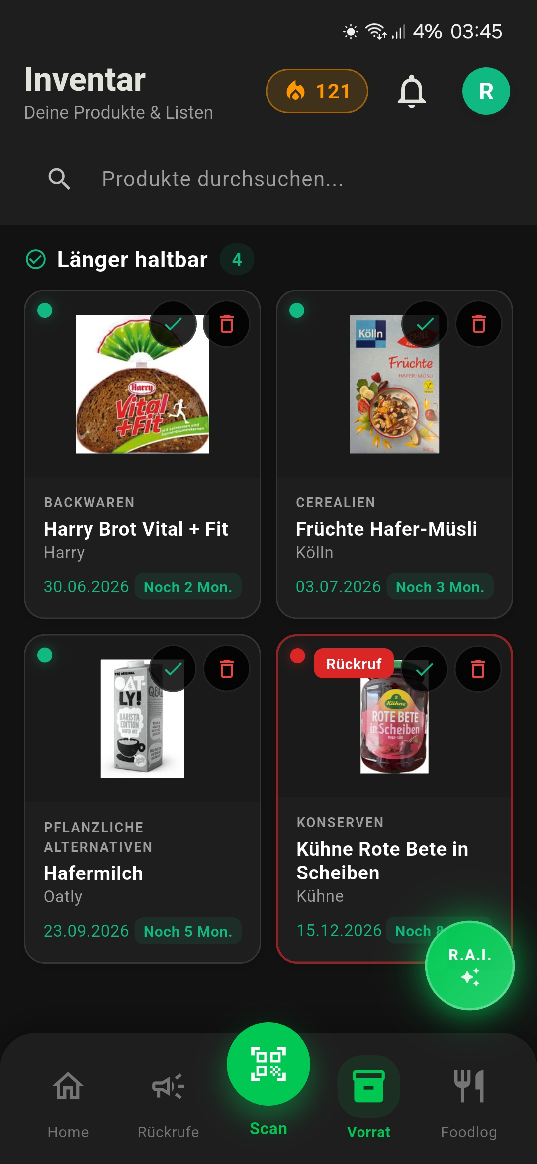 Refrivo – Inventar (Dark)